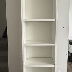 IKEA BILLY Bookcase Bookshelf white, 15 3/4x11x79 1/2"