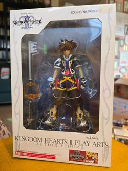Kingdom hearts Sora action figure #1