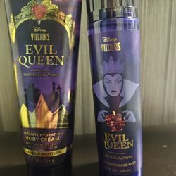 Bath & Body Works Disney Villains Evil Queen Body Cream & Fragrance Mist Set