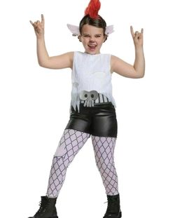 Trolls World Tour Barb Kids Costume