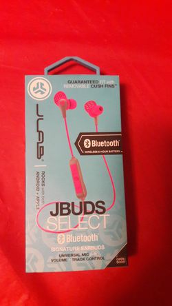 NEW JLAB Pink Bluetooth Ear buds. $15