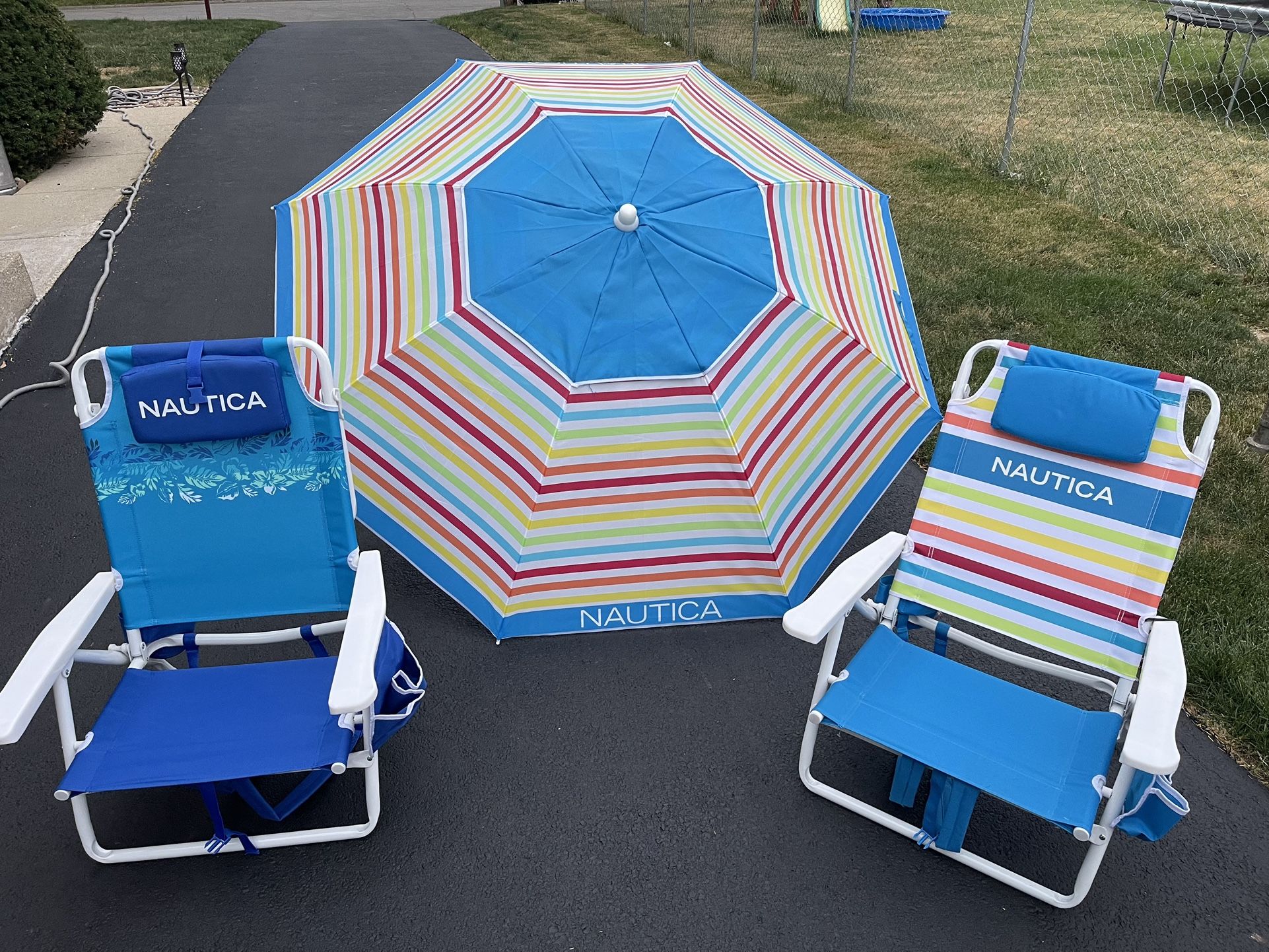 Nautica Beach Chair Set