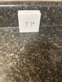 Apple AirPods 4 Wireless Earbuds, Bluetooth Headphones, Personalized Spatial Audio, Sweat and Water Resistant, USB-C Charging Case, H2 Chip, Up to 30
