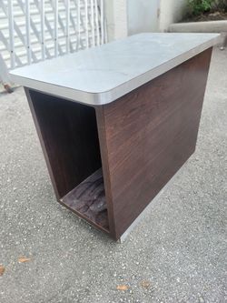 Custom side table/cabinet