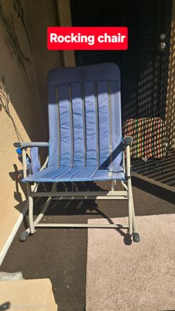 Rocking Chair with Padded Cushion