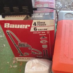 Bauer 6 Gal Shop Vac