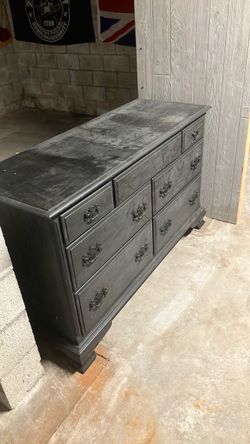 Solid wood dresser