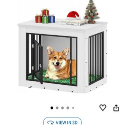 Table dog crate