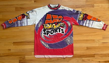 Vintage 1994 AXO Motorcross Jersey Motocross Racing Padded Elbows Men’s Size XXL