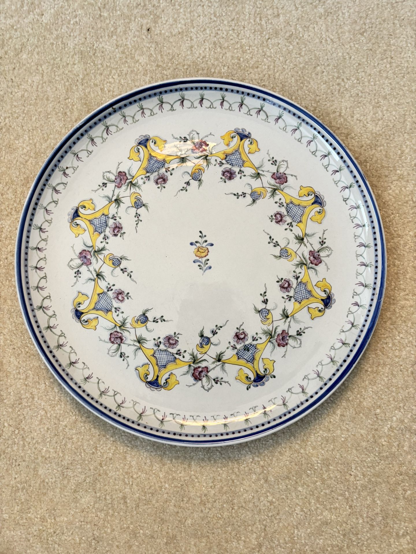 Plate From Portugal