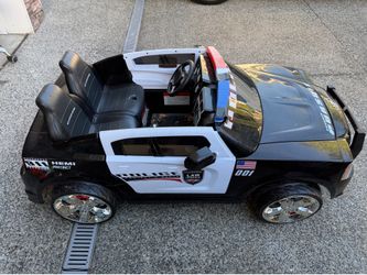 Kid Trax Dodge Police Car Toddler Ride On Toy