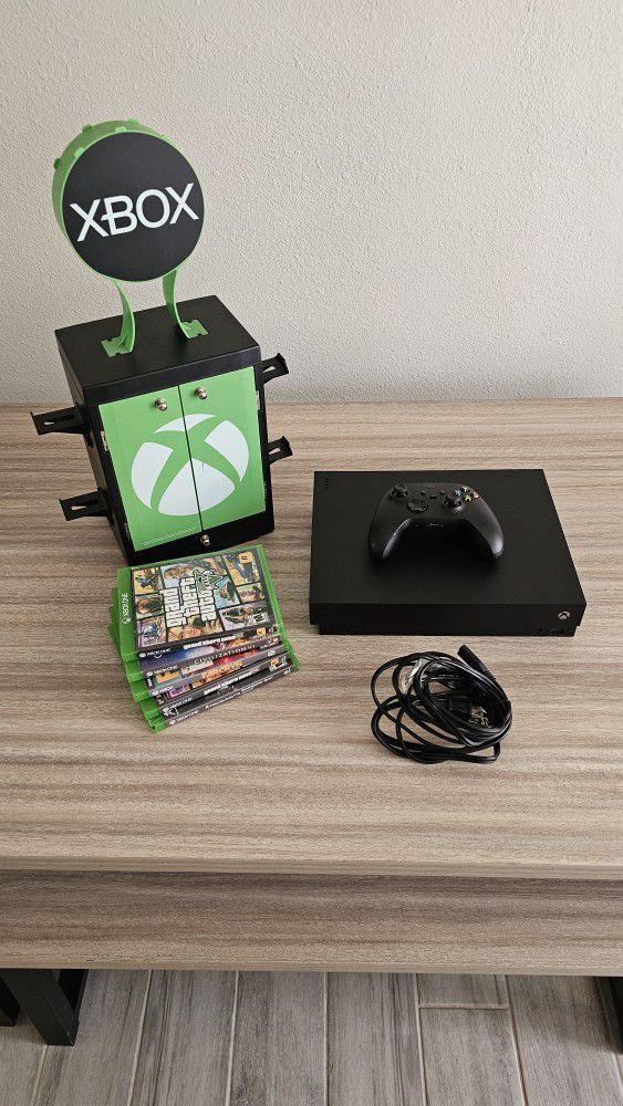 Xbox One X 1TB Console + Accessories 