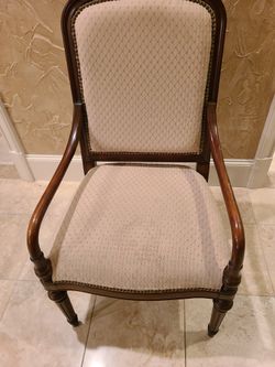 Solid Wood Chair With Armrests - Carrollton, TX