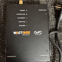 WB-300-IP-3 WATTBOX 3-OUTLET POWER SURGE