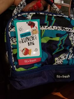 FIT + FRESH INSULATED LUNCH BAG