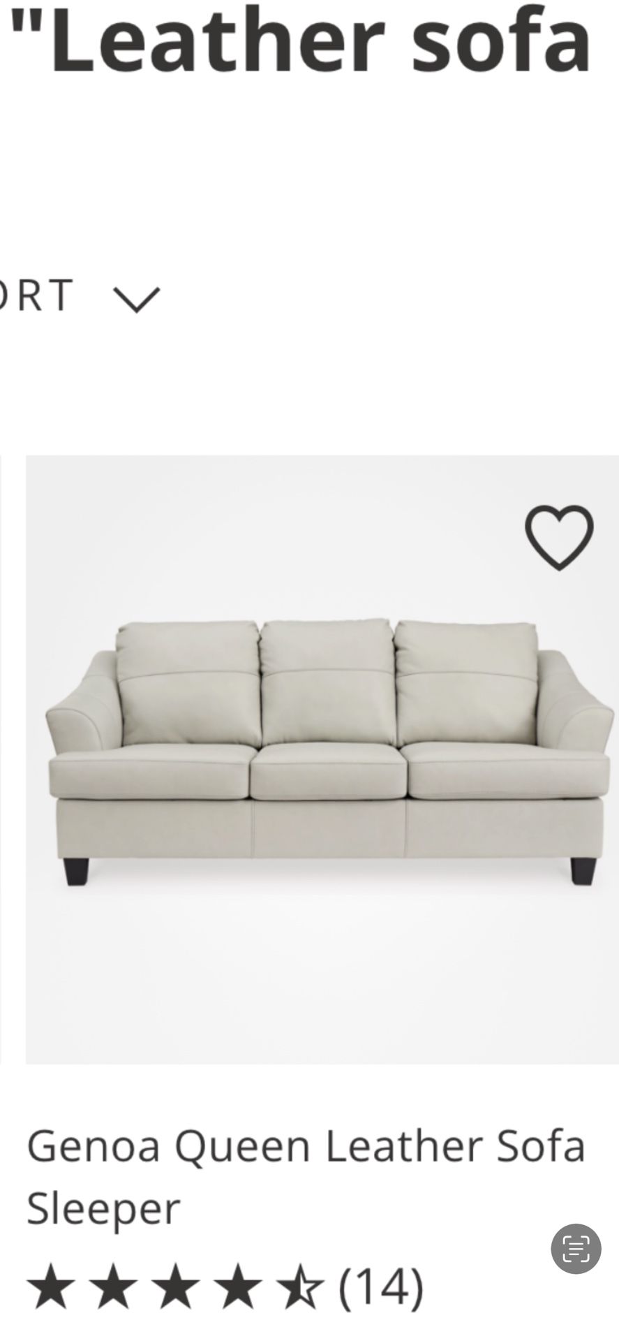 Sleeper Sofa 