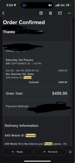 PORTOLA FRIDAY PASS 2x