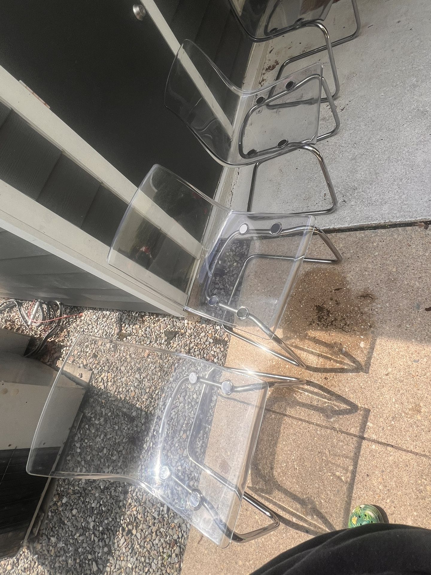 Clear Acrylic Dining Chairs