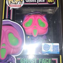 Funko Pop Scream Ghostface Blacklight Edition 