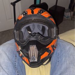 biker helmet , scorpion exo