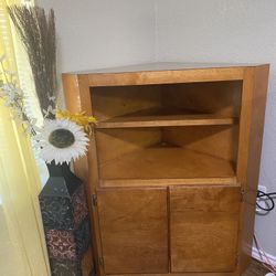 CORNER CABINET All WOOD 