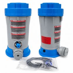 Pool Chlorinator Feeder Set with Accessories