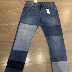 Made In Japan 502 Taper Fit Selvedge Mens Jeans