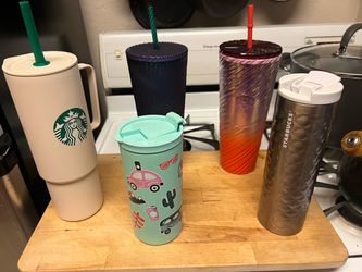 Lot of Starbucks Travel Mugs