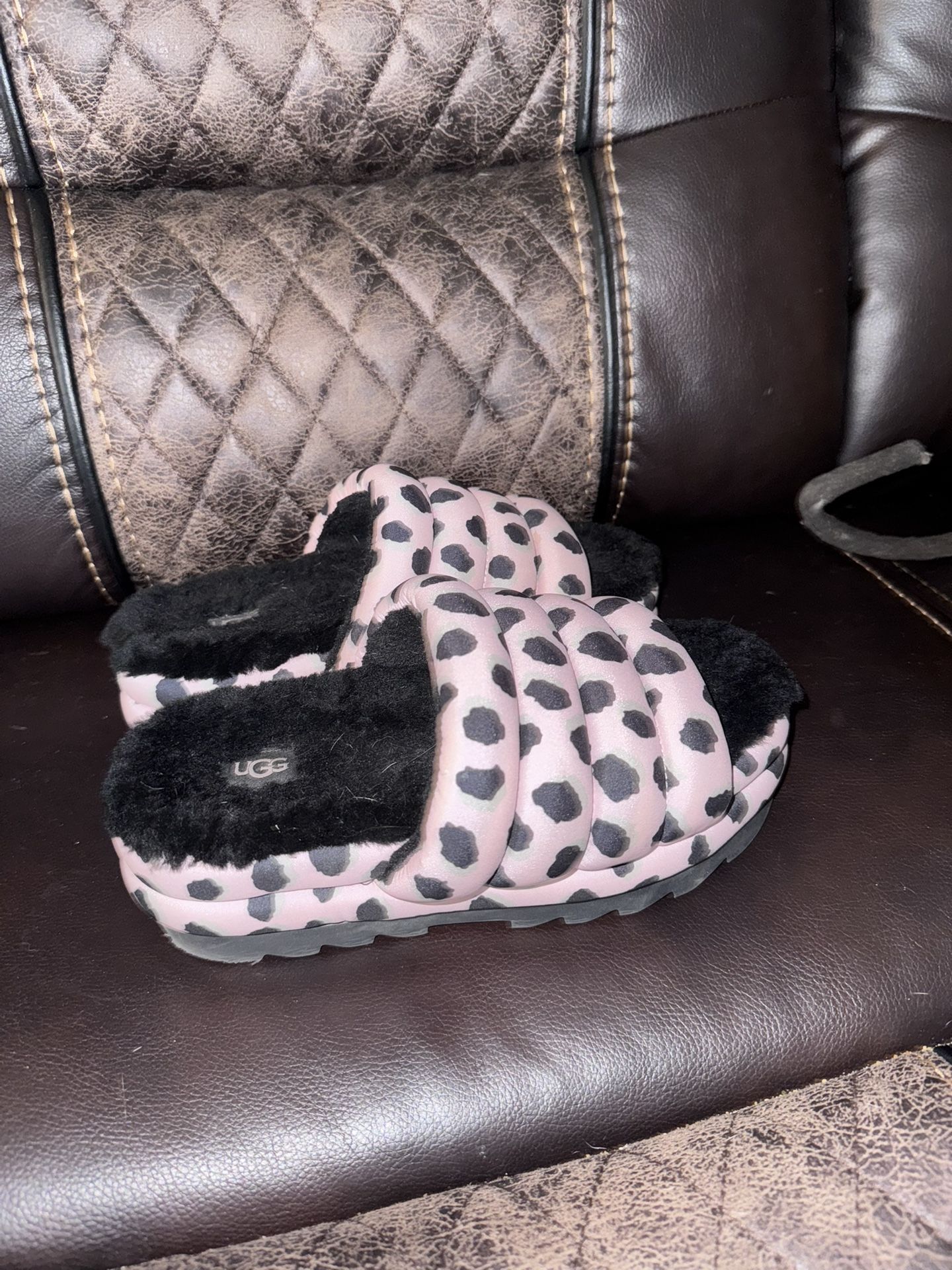 Platform Ugg Slides