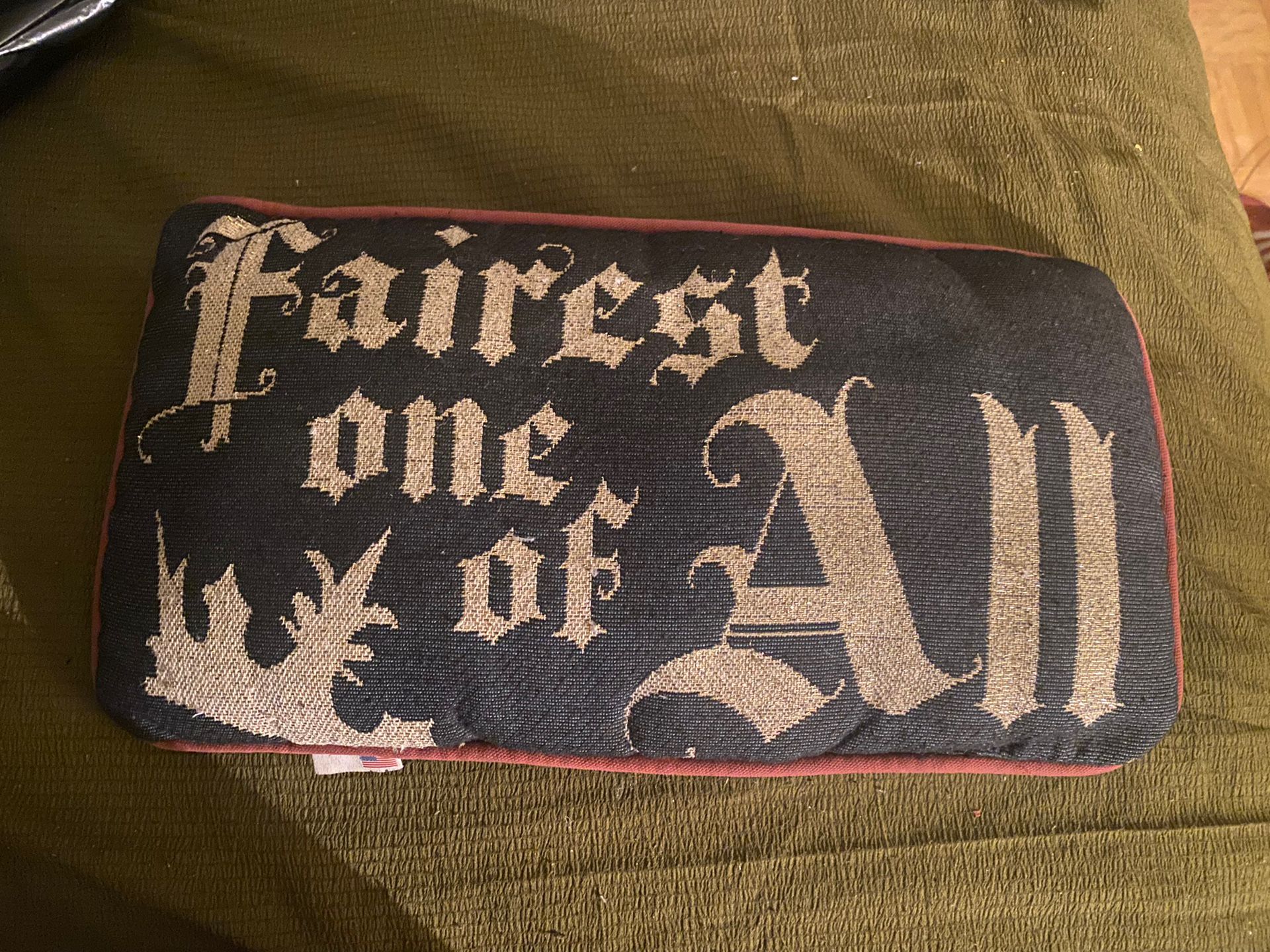 Snow White Pillow