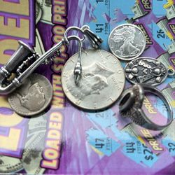 Sterling Silver Jewelry Coins .999 40%