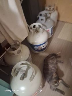 Empty PROPANE TANKS
