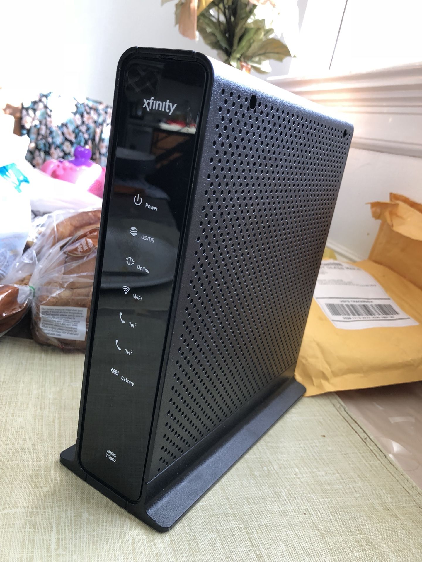 Xfinity/Comcast internet Modem Arris TG862 Very Fast Speed