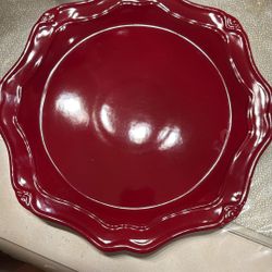 Pavilion Berry Dinner Plates / Platos Grandes Pavilion Color Vino