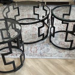 Coffee table & 2 Side Tables 