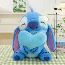 Stitch Lilo Doll Cute Duck Stitch Plush Stuffed Toy Christmas Children's Birthday Gift Kawaii