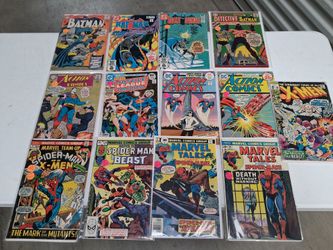 Vintage 1960's- to 1970's-1980's Vintage Marvel & D.C comics collection