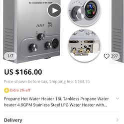 Gas Water Heater 