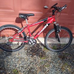 SCHWINN.   HIGH PLAINS. 3.4.  24 INCH WHEELS. 349.00 NEW.  ASKING.  175.00. OBO