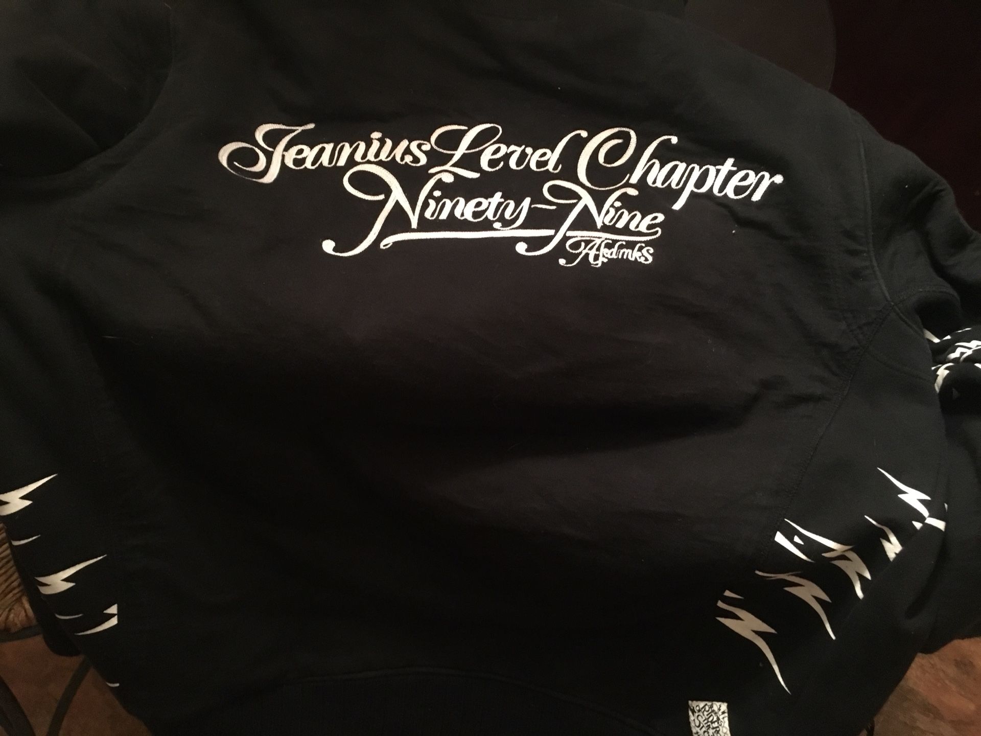 Jeanius Level Chapter Ninety-Nine Black Men’s Coat -Size XL