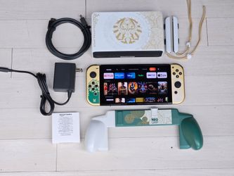 Nintendo Switch OLED 🔥 1TB 🔥  250 Games + 10000 Retros + Live TV/Sports/Movies