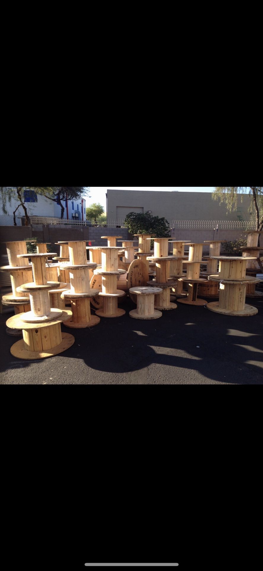 Wooden Spools