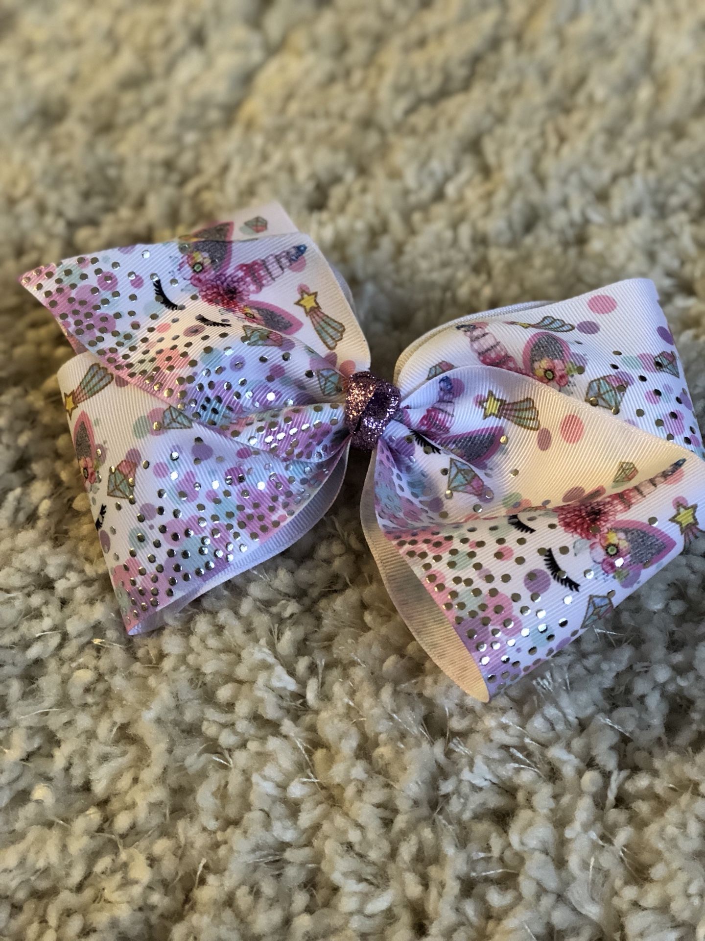 Unicorn 6” Boutique Hair Bow