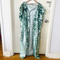 All Sequins Maxi Kimono! A Festival Must! 