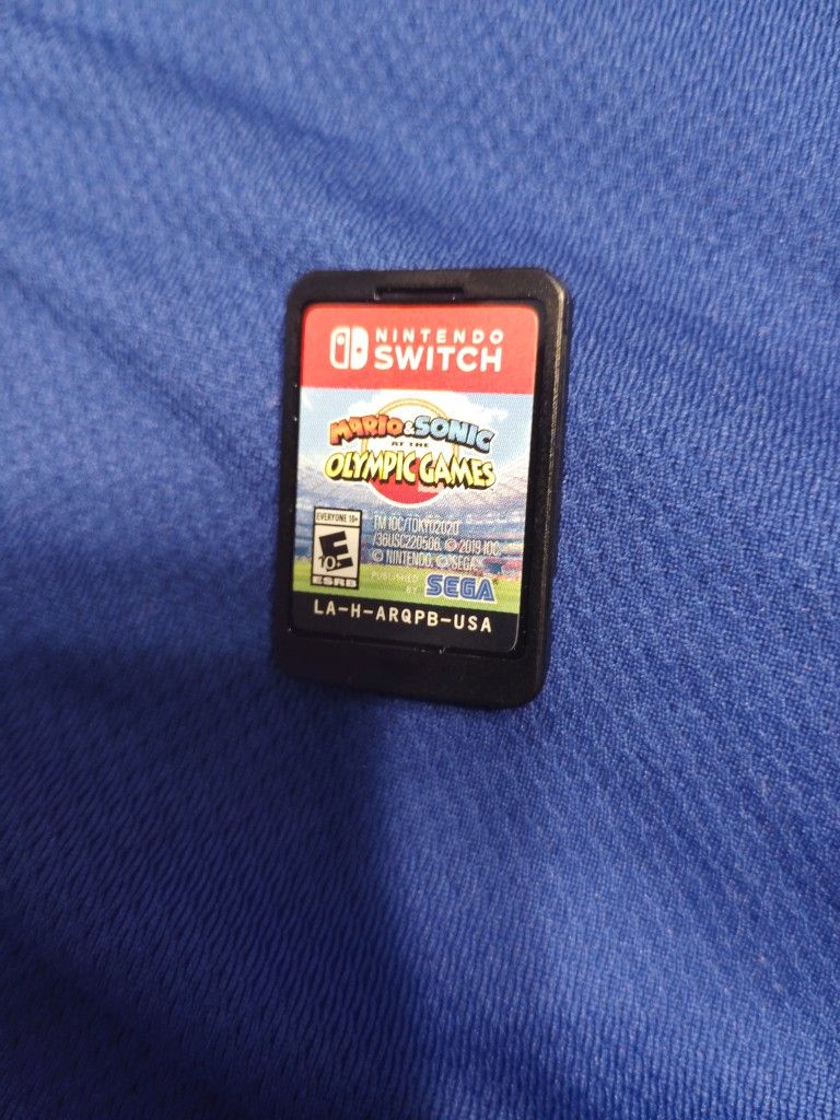 Nintendo Switch Mario An Sonic Olympics Game 