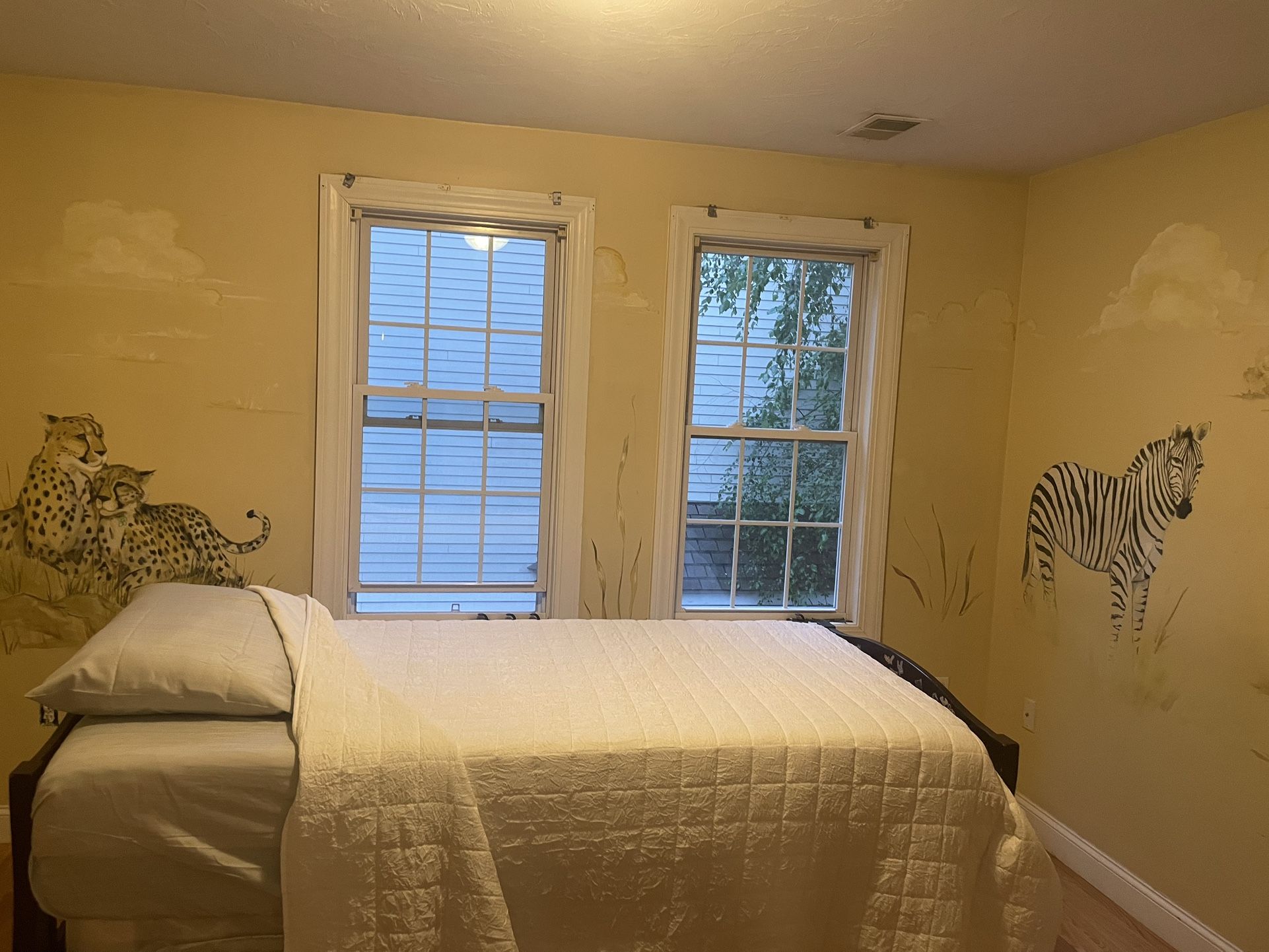 2 Twin Beds With New Mattresses And Dresser