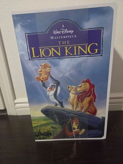 Disney Classic VHS Boxed Silk Touch Throw Blanket 50" × 70" Lion King NEW