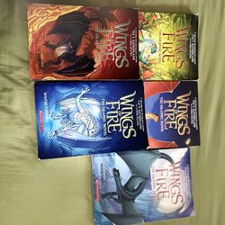Wings Of Fire (WOF) Graphic Novels 3-7