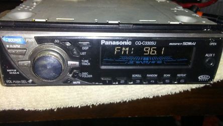 Panasonic cd player