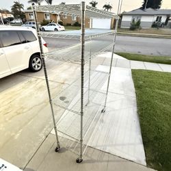 NSF Approved Wire Rack 6 Shelves 18”x48” Bakery Restaurant Foodservice